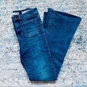High Rise Flare Jeans